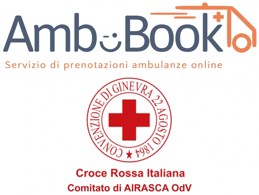 🚑 PRENOTA ORA UN AMBULANZA 🚑 - CROCE ROSSA AIRASCA